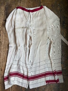 Zara flare / tie pants